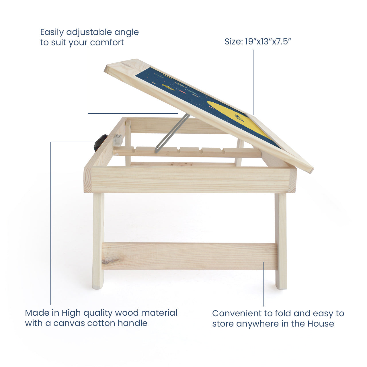 Personalised Foldable Desk - Space Explorer