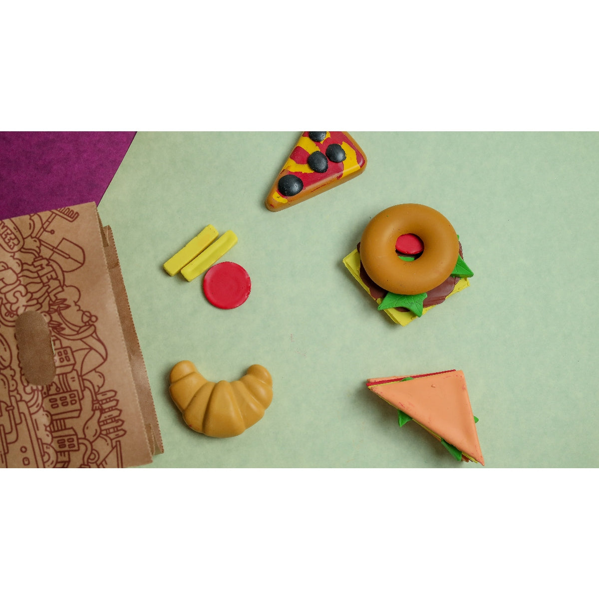 Jumbo Savory Set Of 4 Crayons