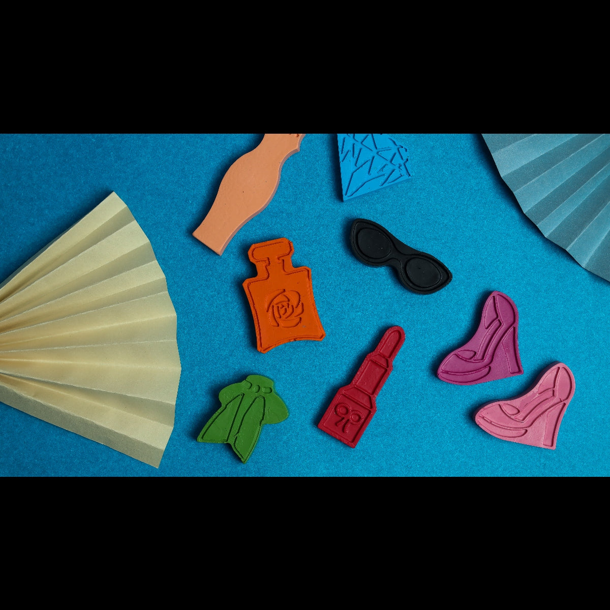 Barbie Theme Crayon Set Of 8