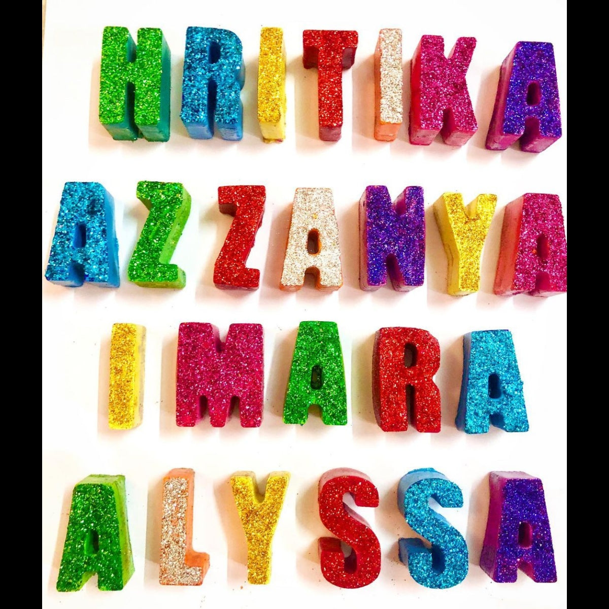 The Glitter Name Krayon