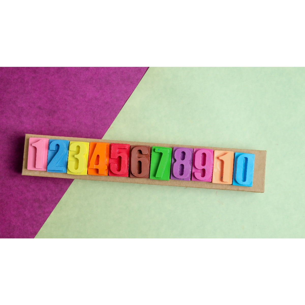 The Number Crayon Set 1-10