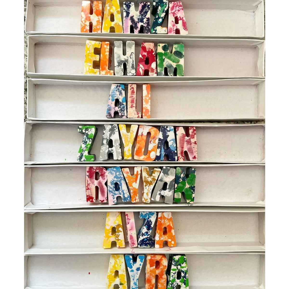 The Marbled Name Krayon