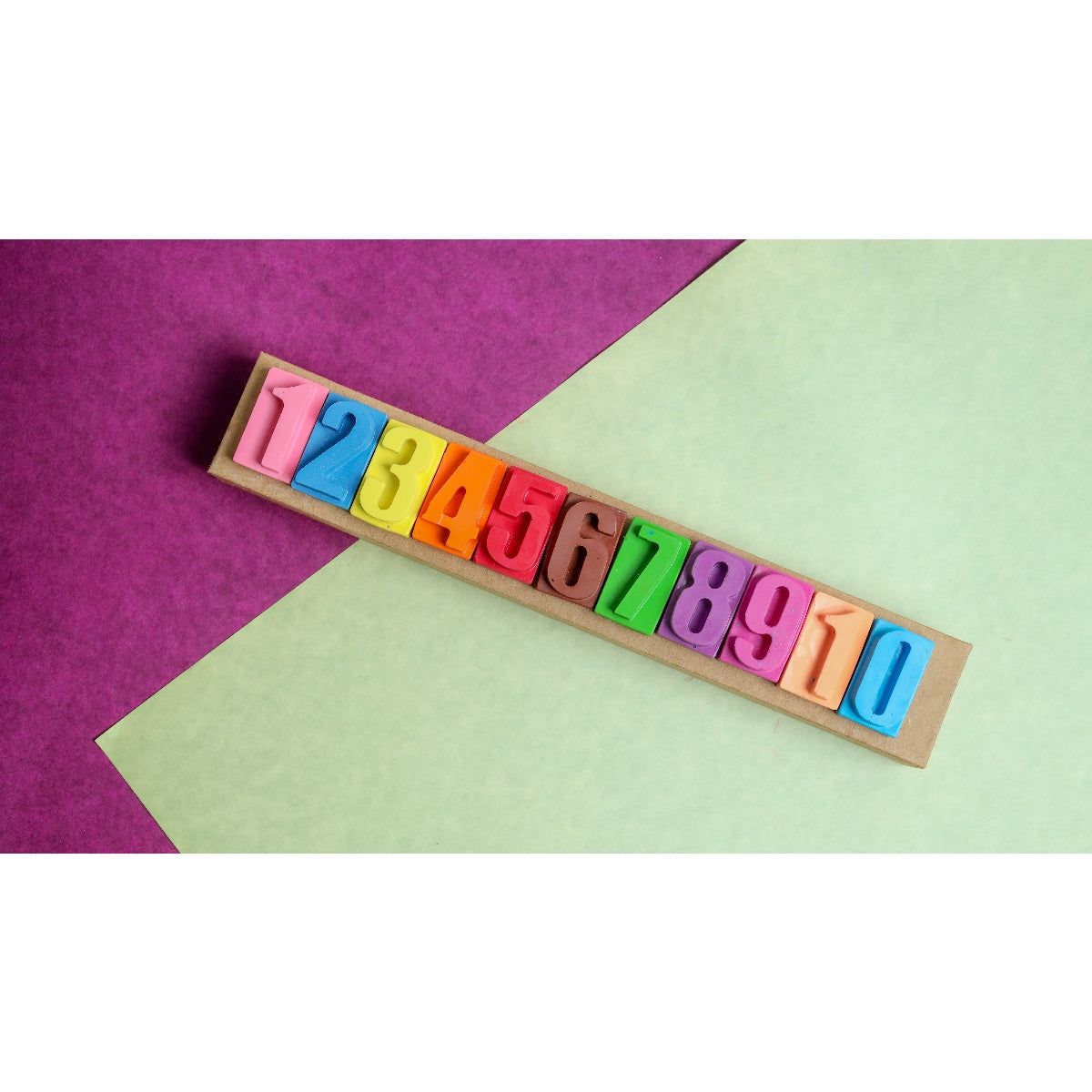 The Number Crayon Set 1-10