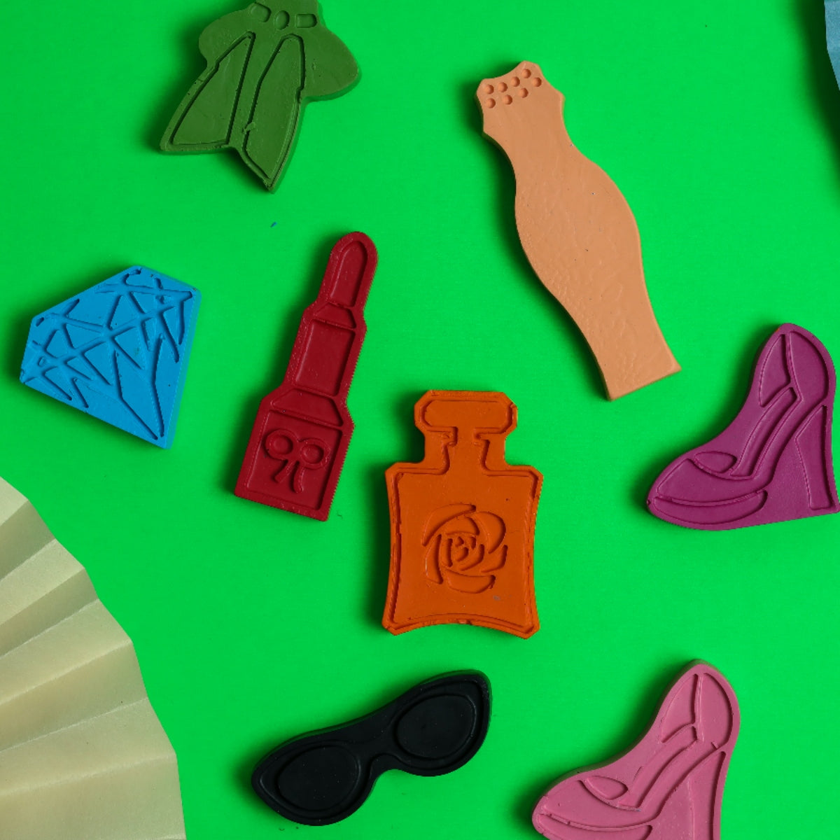 Barbie Theme Crayon Set Of 8