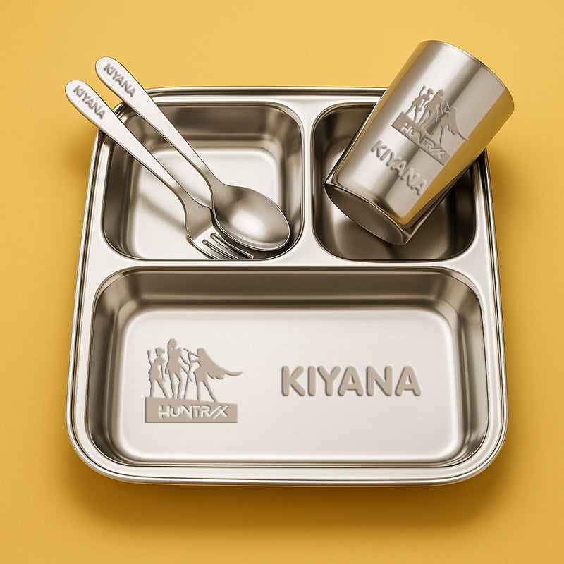 Steel Set / Kids Dining Set - Kpop