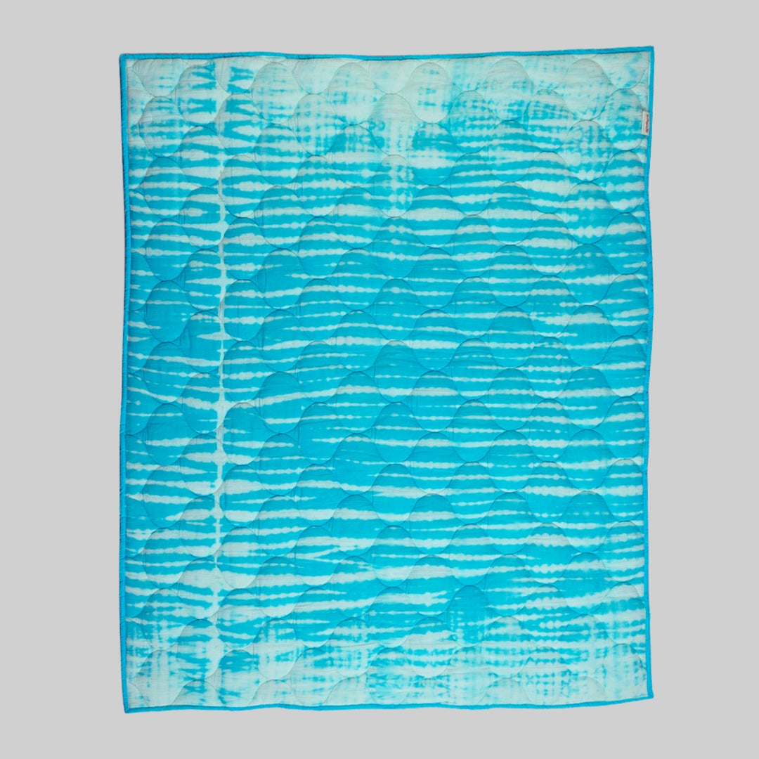 Gudgoodie Cotton Muslin Baby Quilt - Undersea Oasis