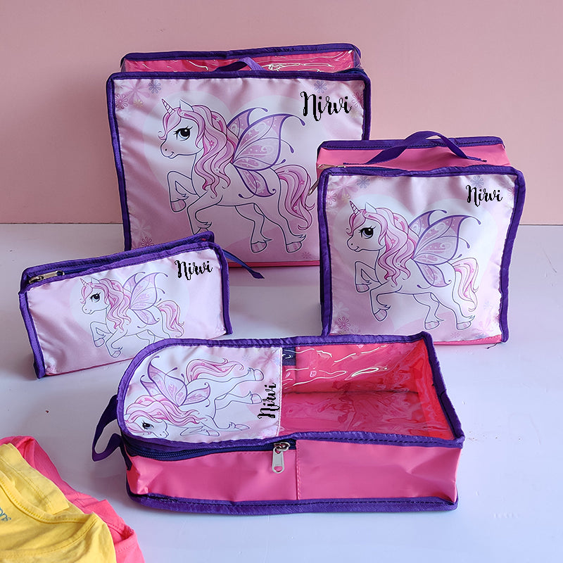 Travel Pouch Combo - Unicorn