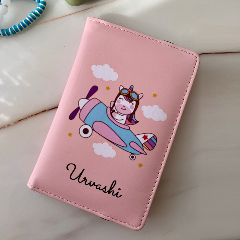 Passport Cover + Luggage Tag -  Unicorn
