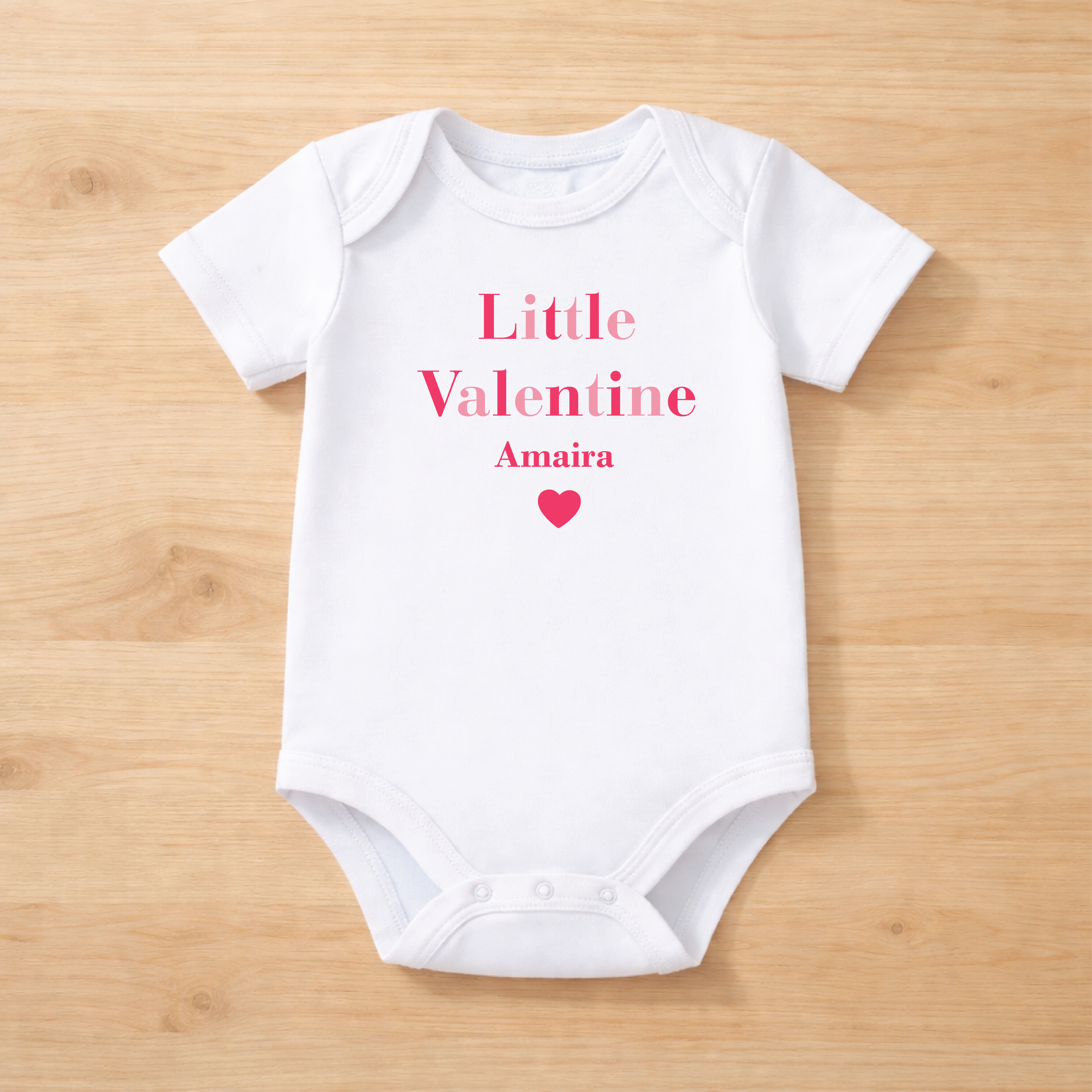 Little Valentine Onesie and T-shirt