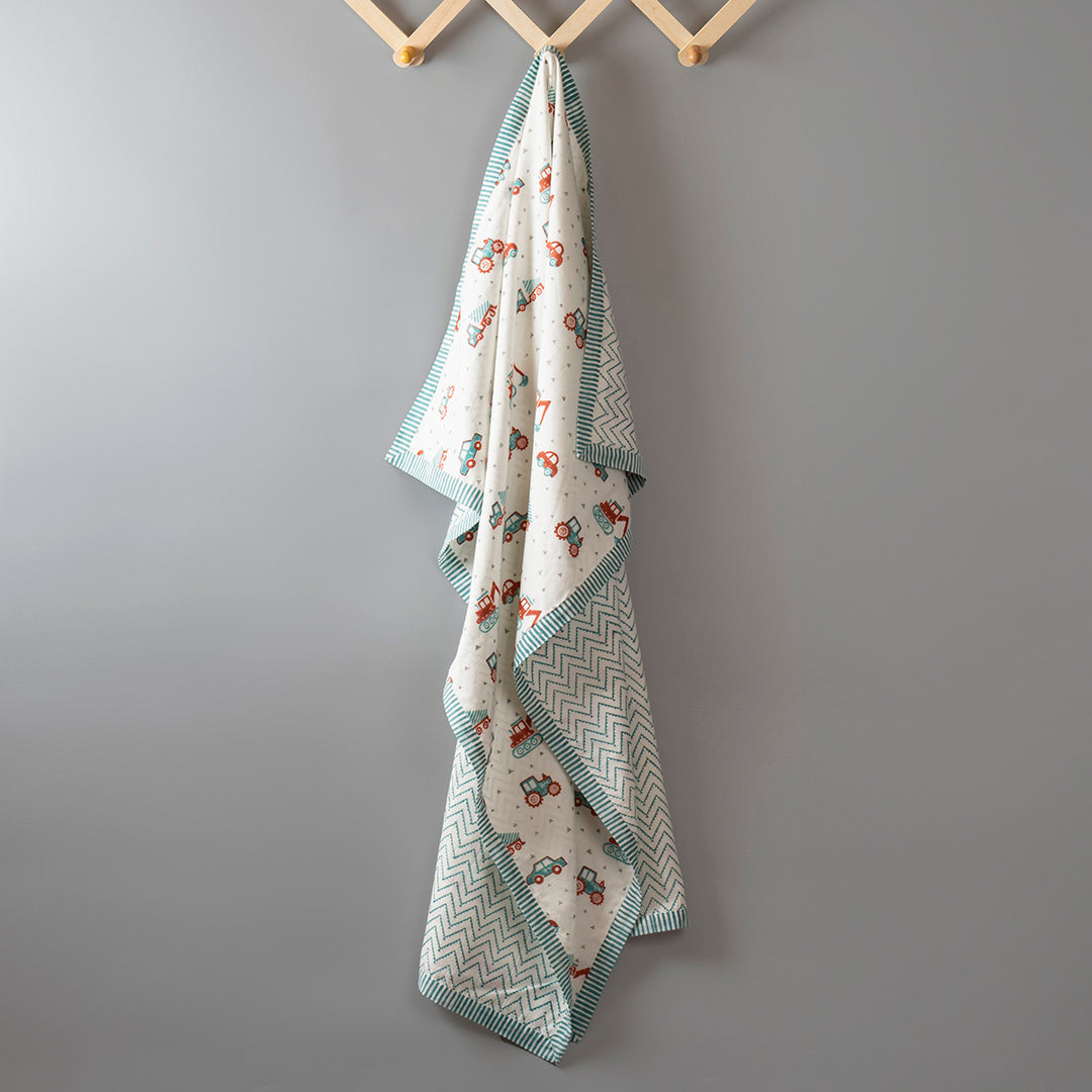 Gudgoodie Kids Cotton Muslin Dohar - Ultrasoft & Breathable