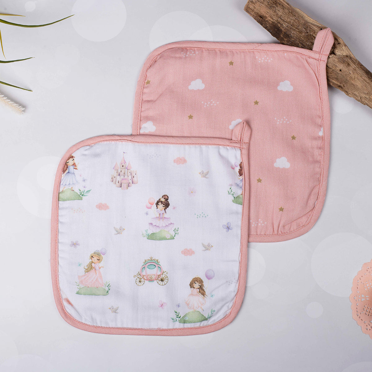 Tiny Snooze Organic Washcloths (Set of 2)