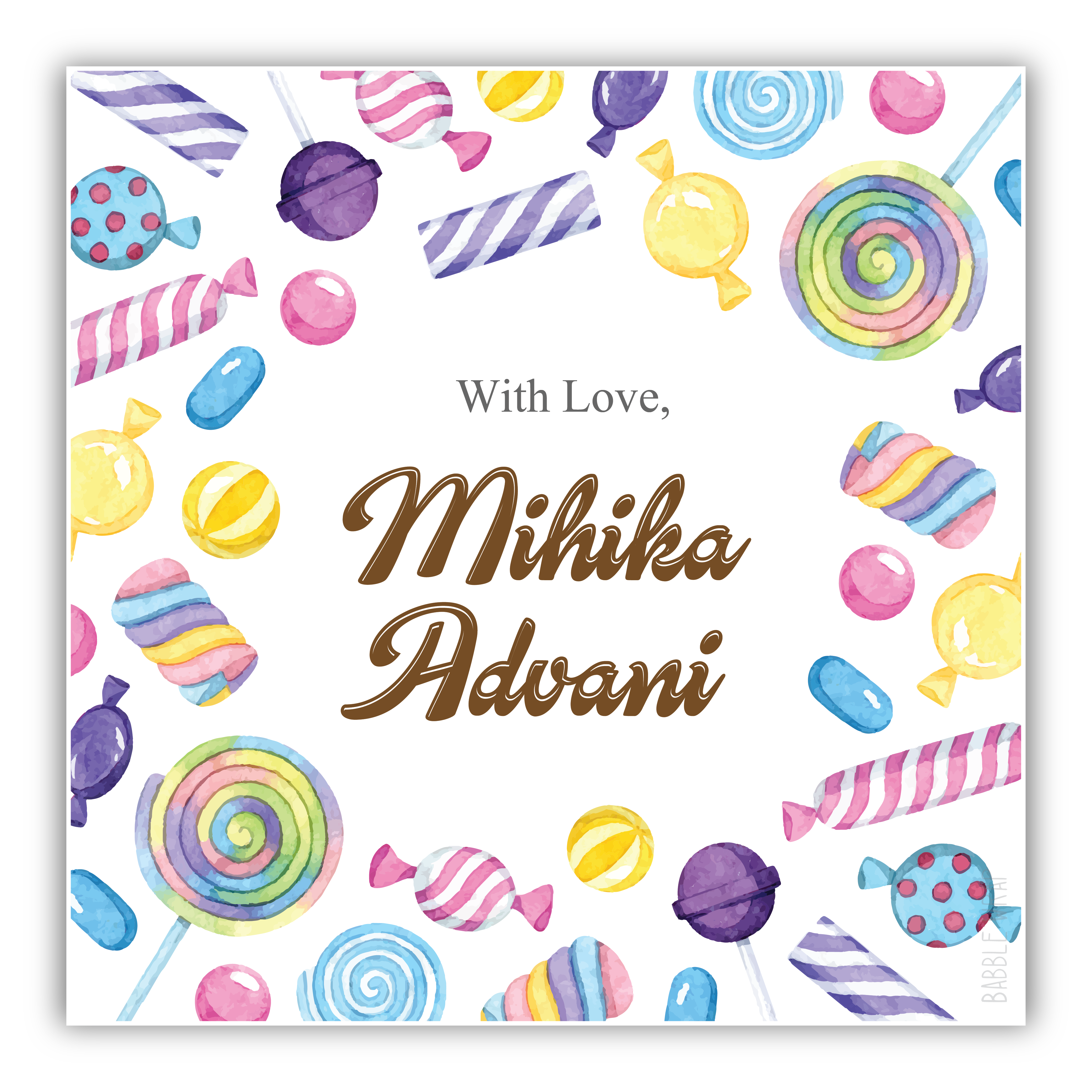 Personalised Gift Tag (Set of 24)