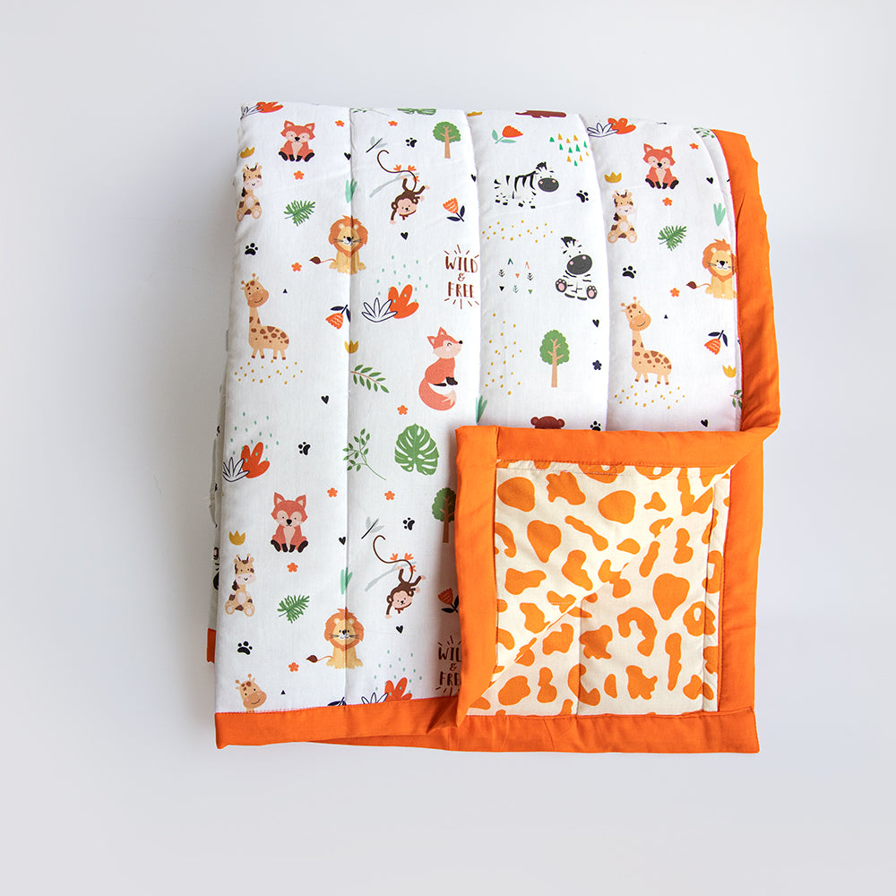 Wild & Free - Organic Cot Bedding Gift Set