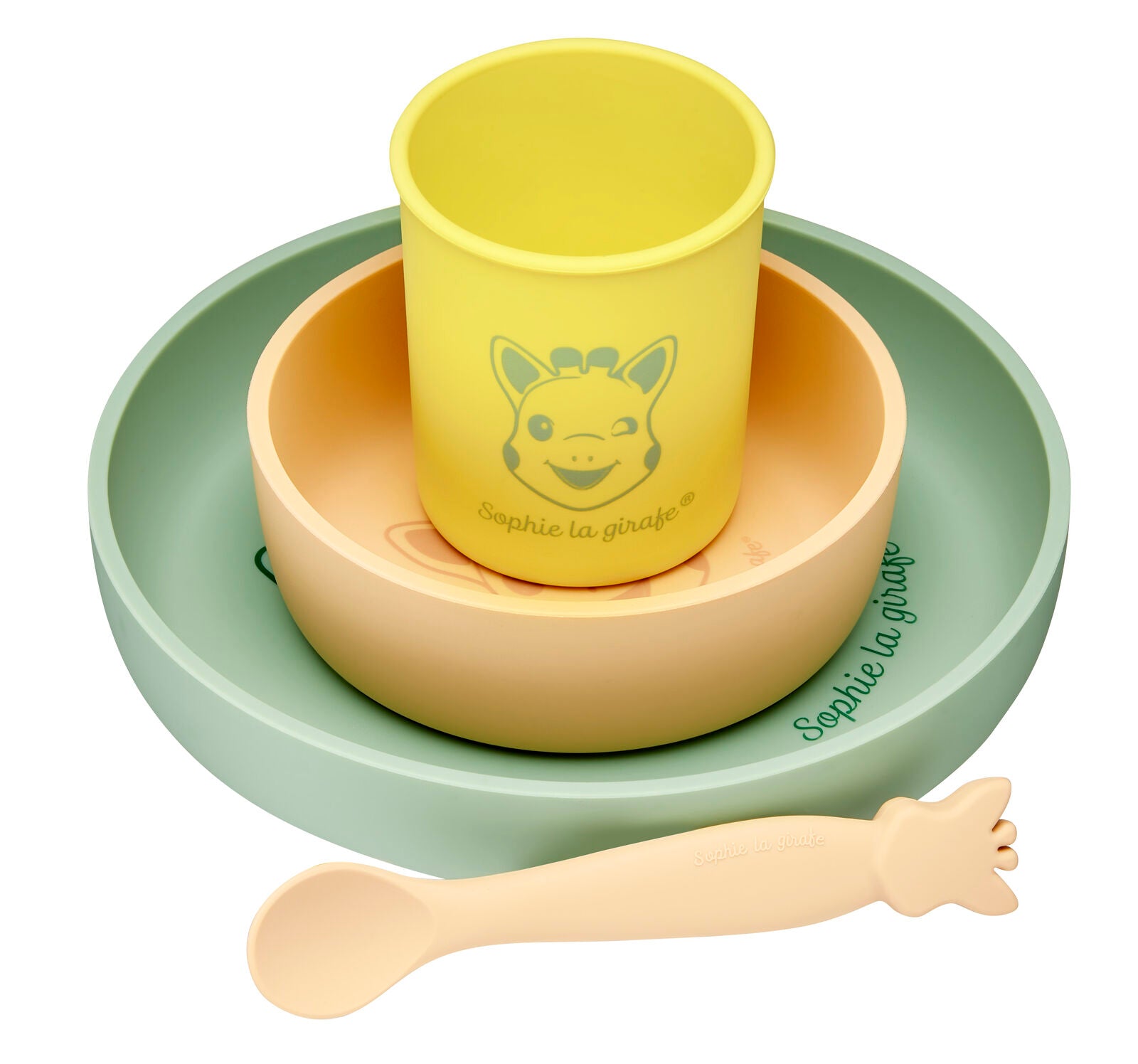 Sophie la Girafe Silicone Meal Set