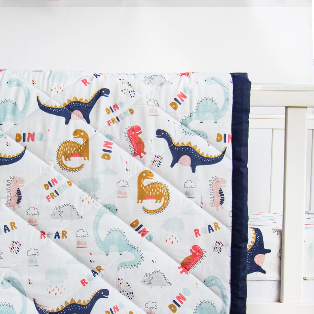 Dino Friend - Reversible Comfort Quilt