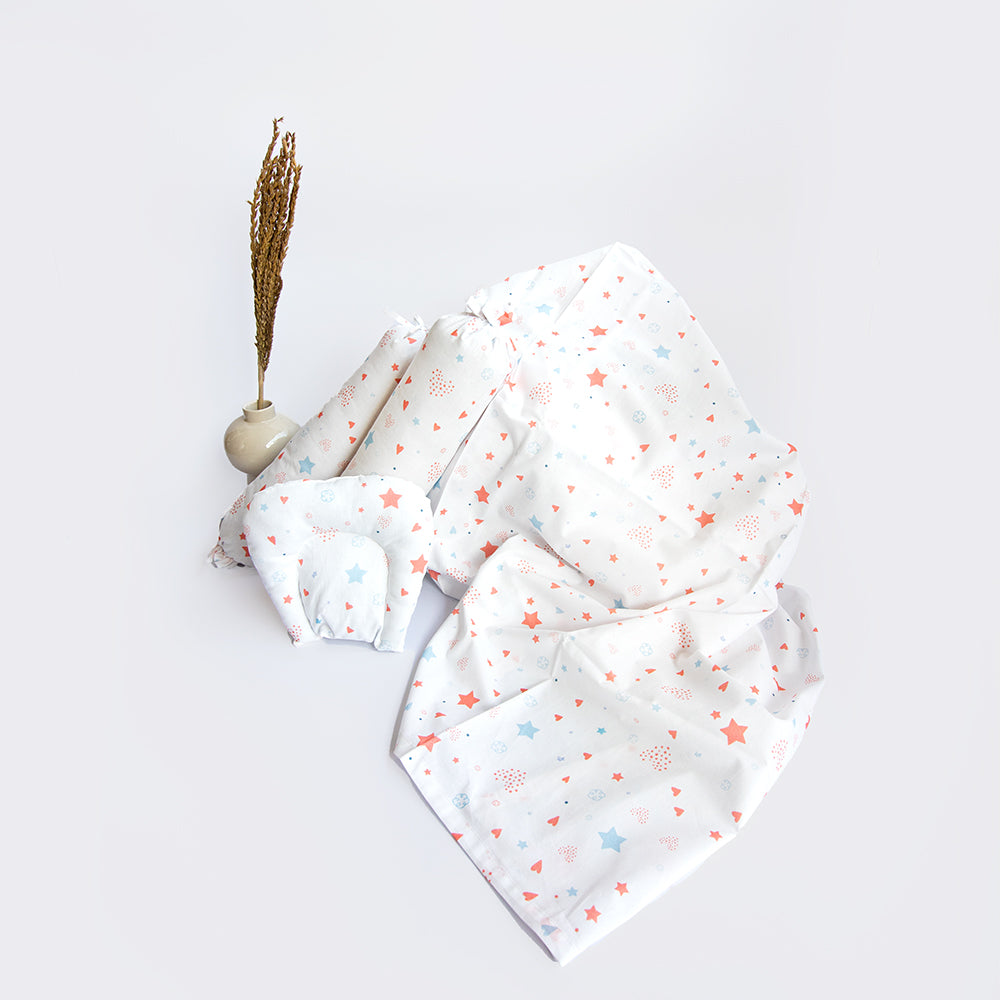 Fairy Dust - Organic Cot Bedding Gift Set
