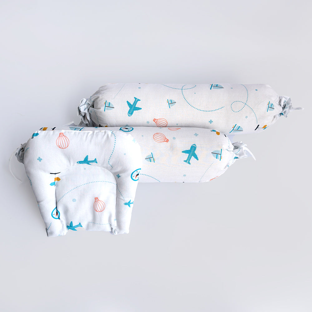 Lil Travellers - Cot Bedsheet Set (Fitted)