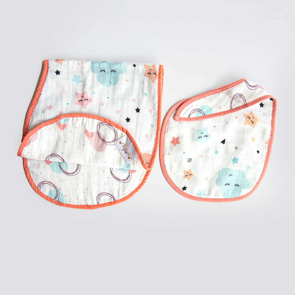 In The Sky Muslin Essentials - Set Of 6