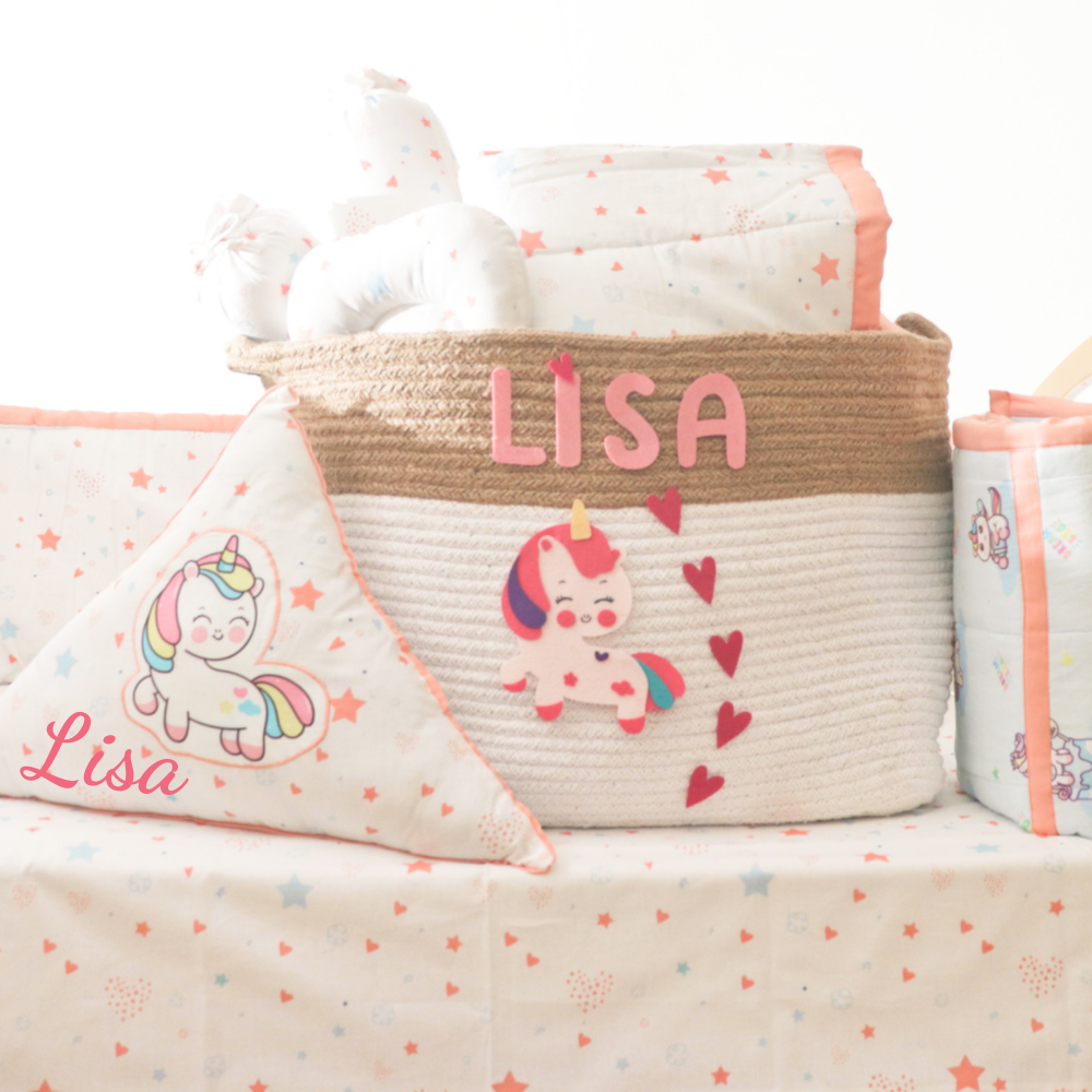 Fairy Dust - Organic Cot Bedding Gift Set