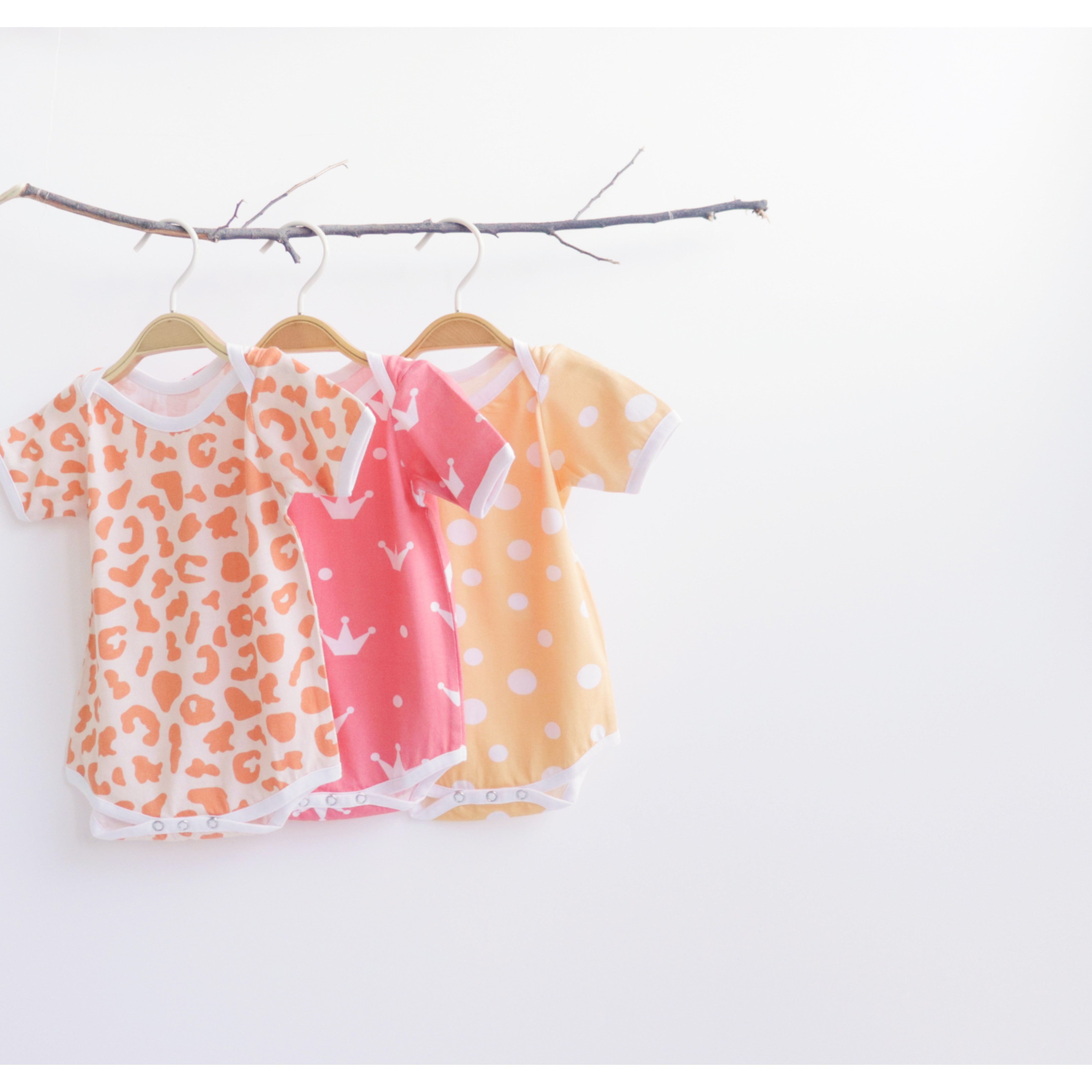 Doodle Love Bodysuits - Set Of 3