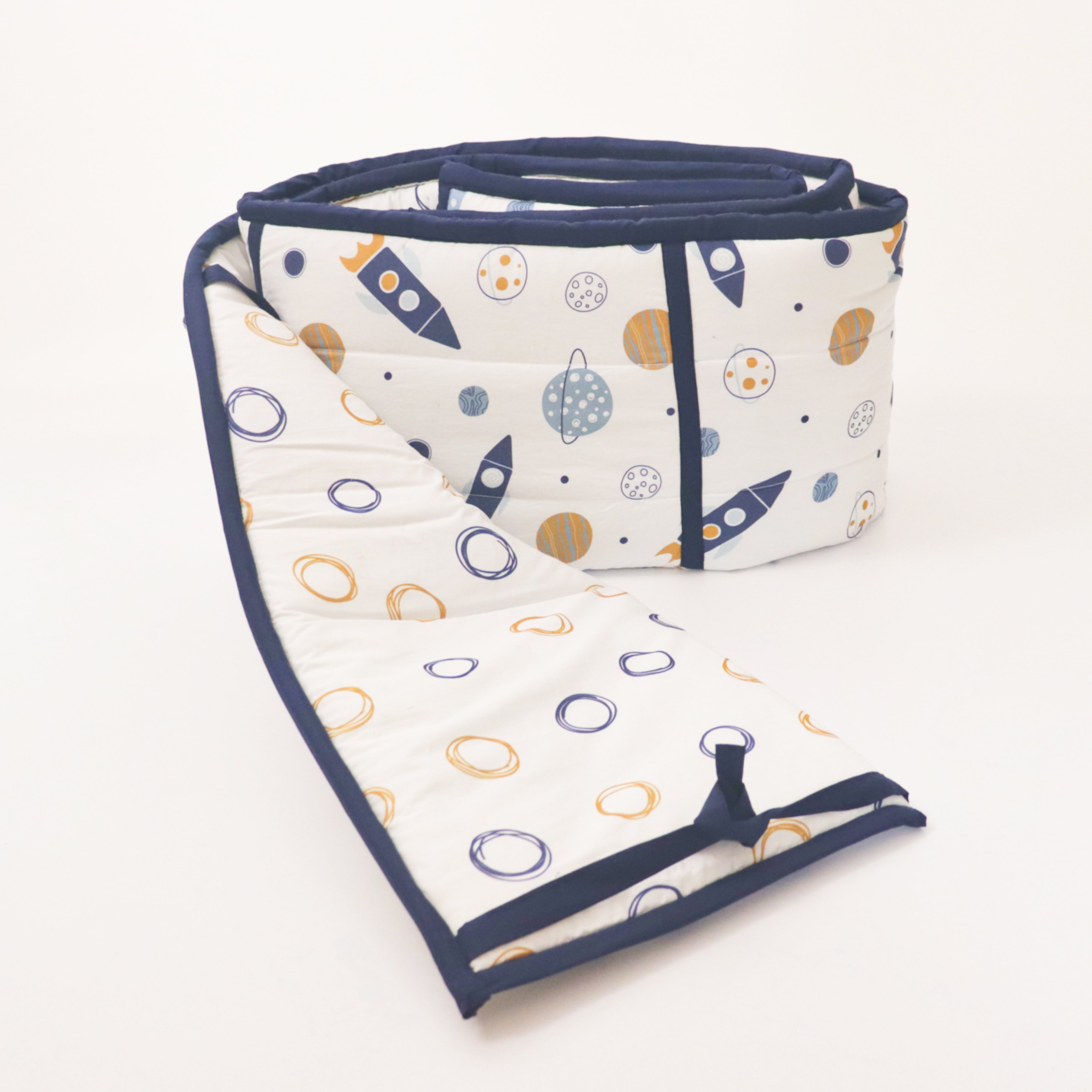 Child Of The Universe - Quilted Cot Bumper