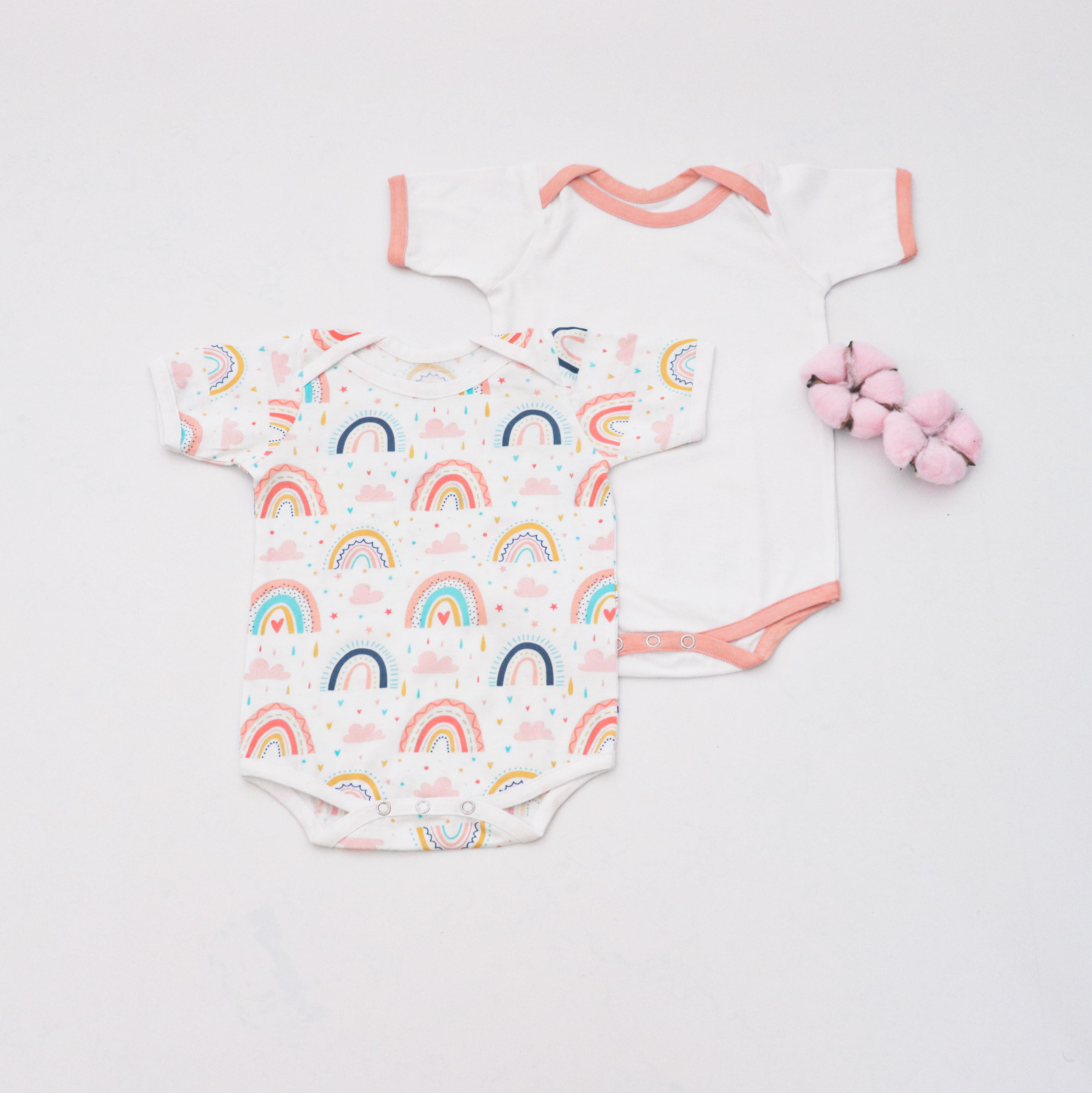 Look For Rainbows Bodysuits - Set Of 2