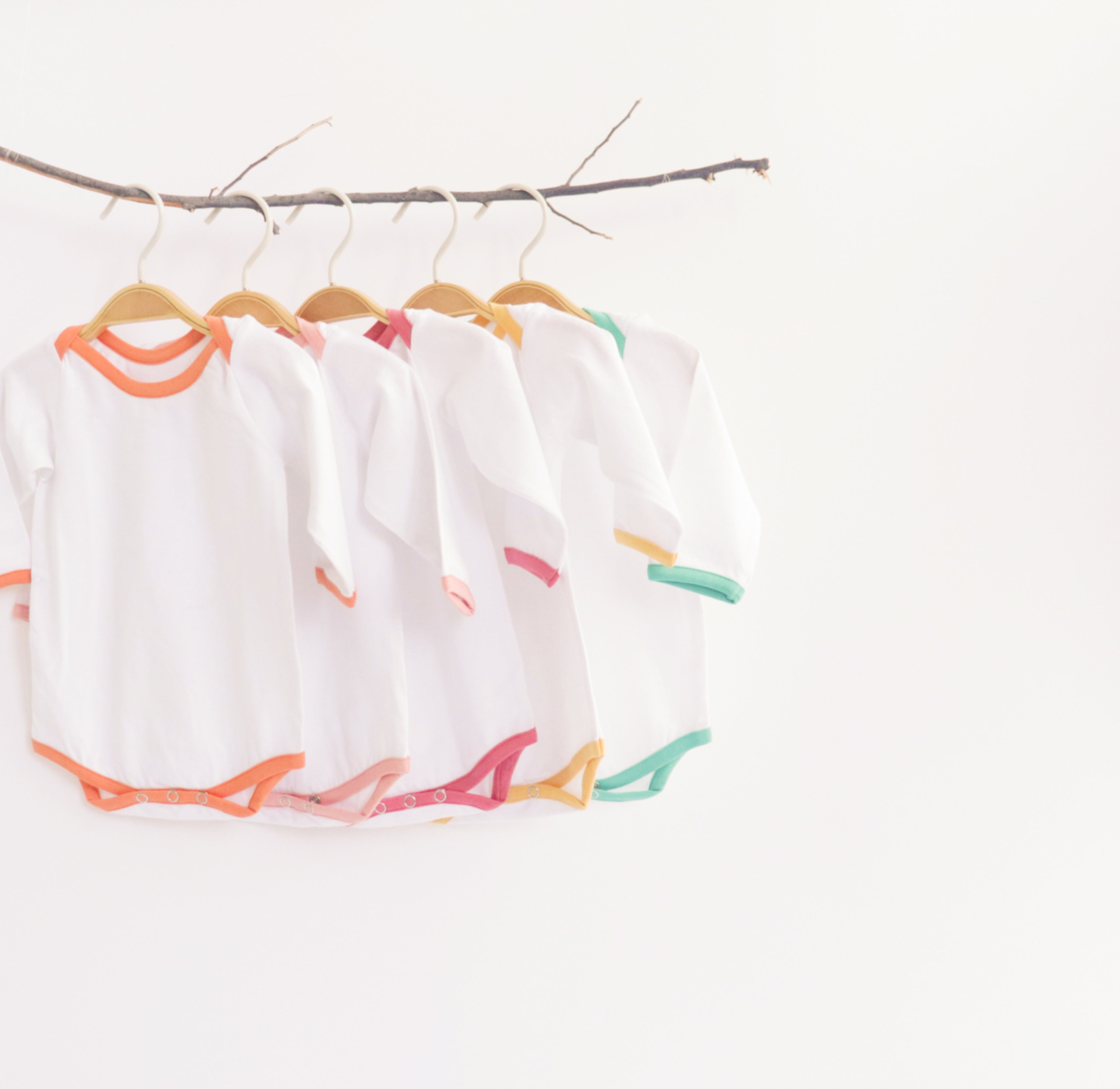 Basic Bodysuits (Full Sleeves) - Set Of 5