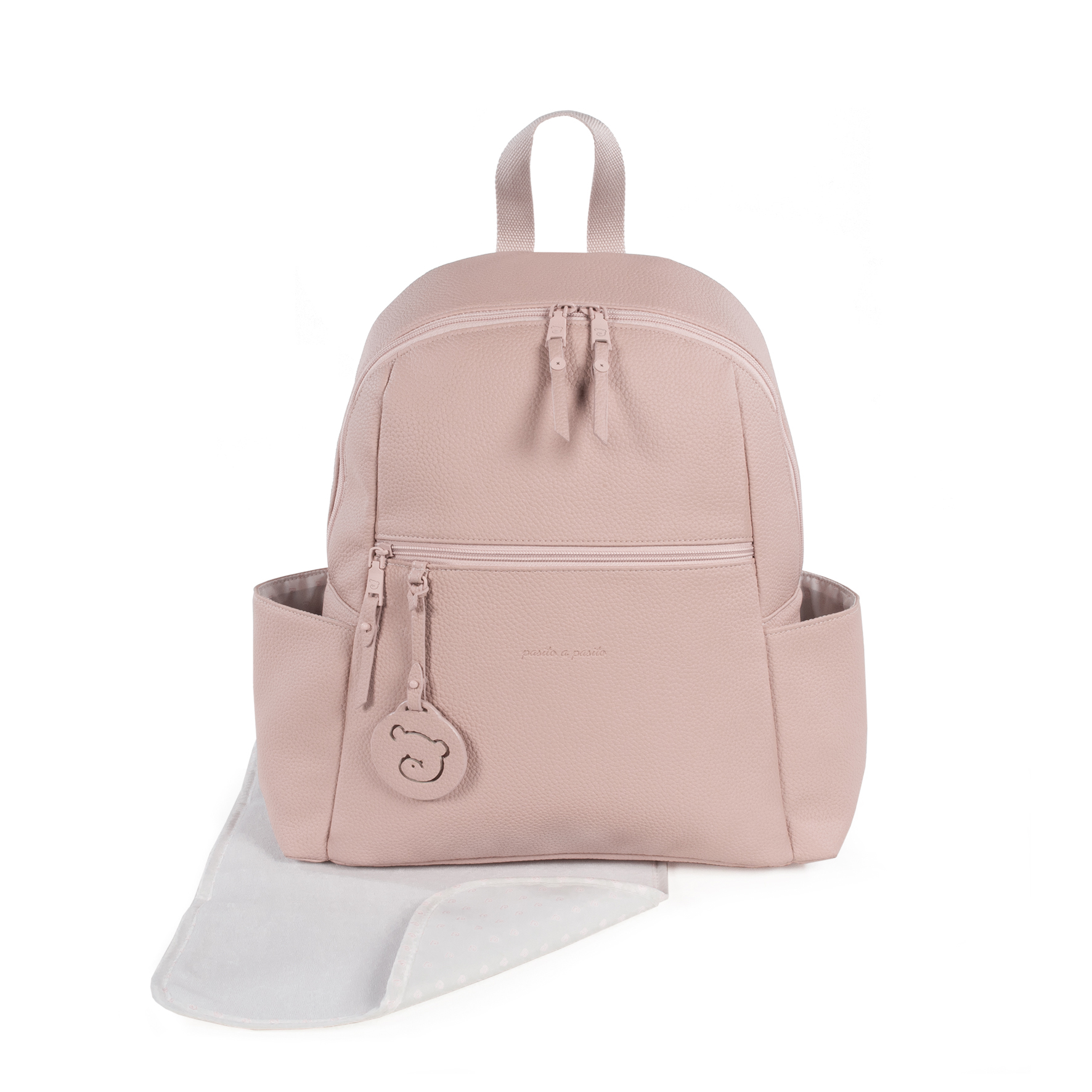 Pasito a Pasito Yummi Pink Backpack Diaper Changing Bag