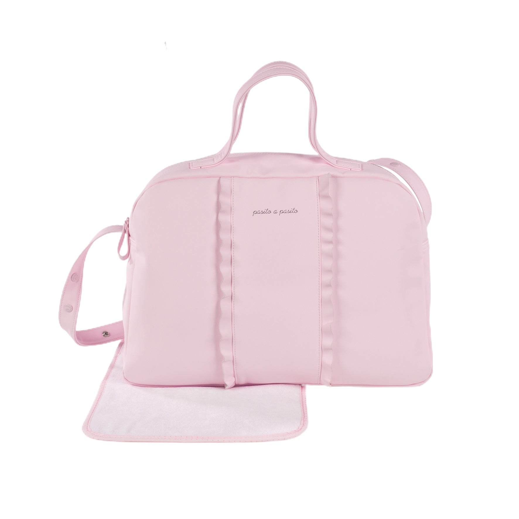 Pasito a Pasito Nido Flounce Pink Diaper Changing Bag