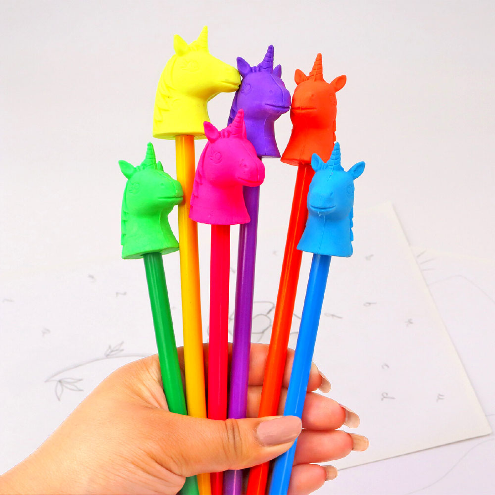 Unicorn Pencil Head Set