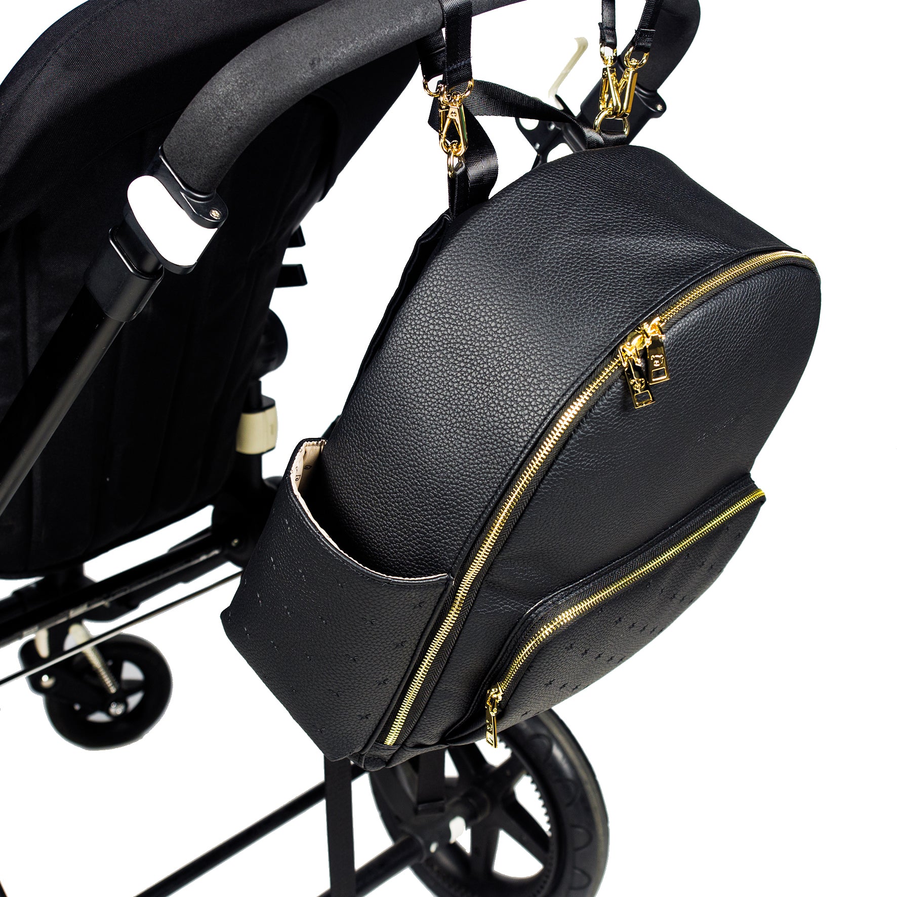 Pasito a Pasito London Black Backpack Diaper Changing Bag