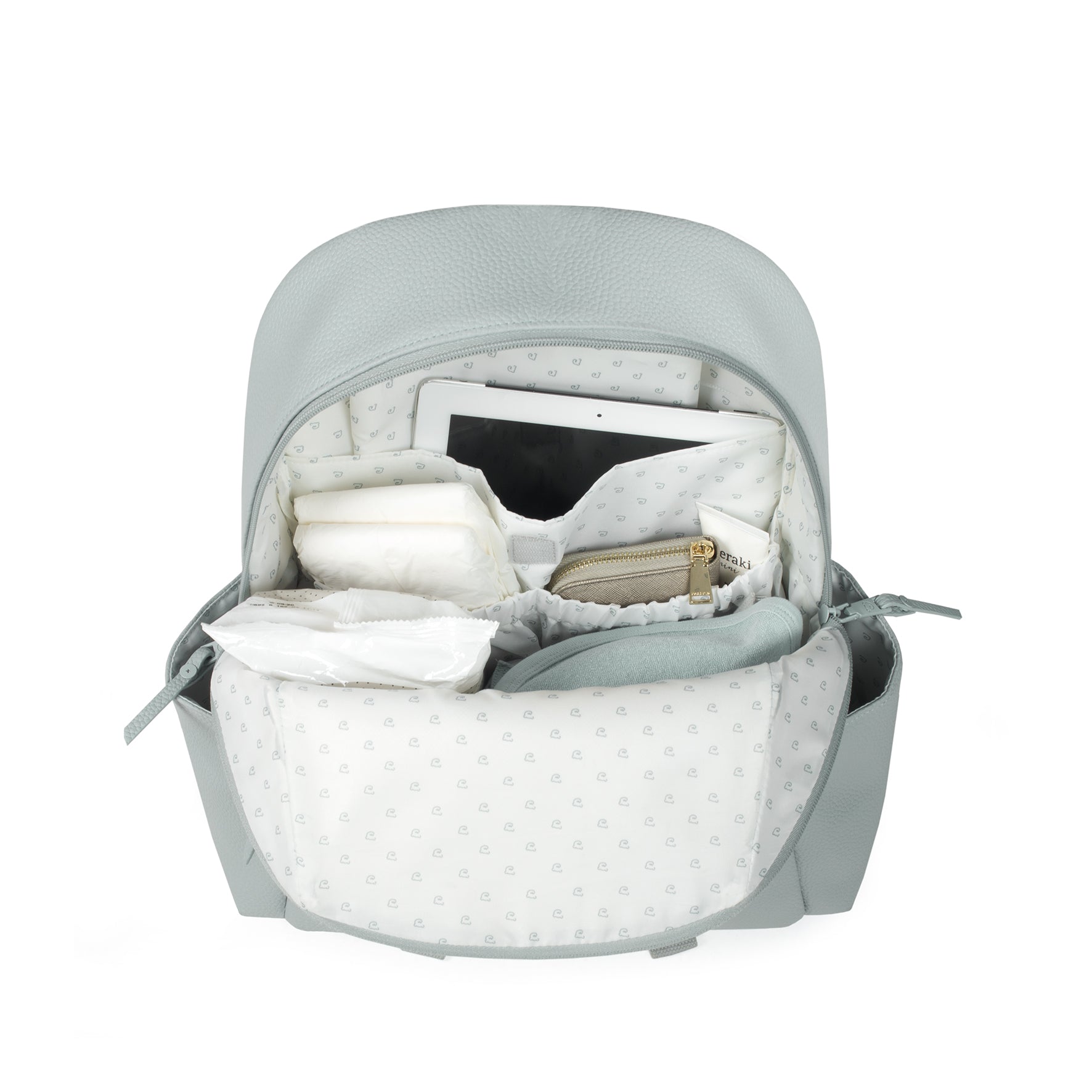 Pasito a Pasito Yummi Green Backpack Diaper Changing Bag