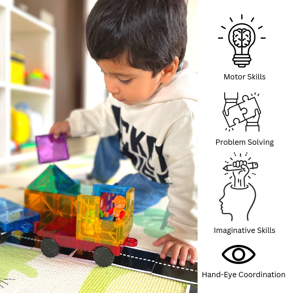 Scoobies Magnetic Car & Road Pack