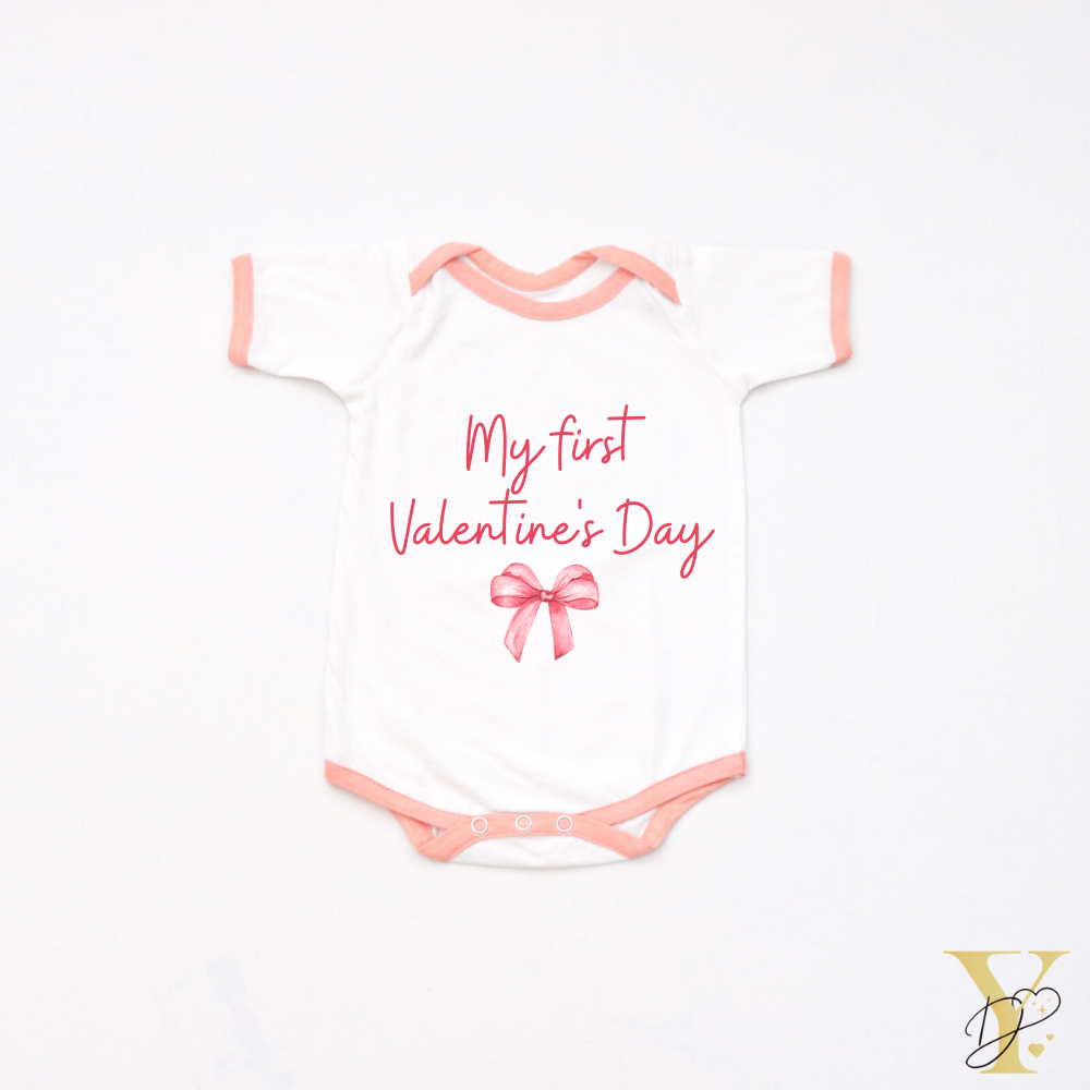My First Valentine's Bodysuit Full/Half Sleeves
