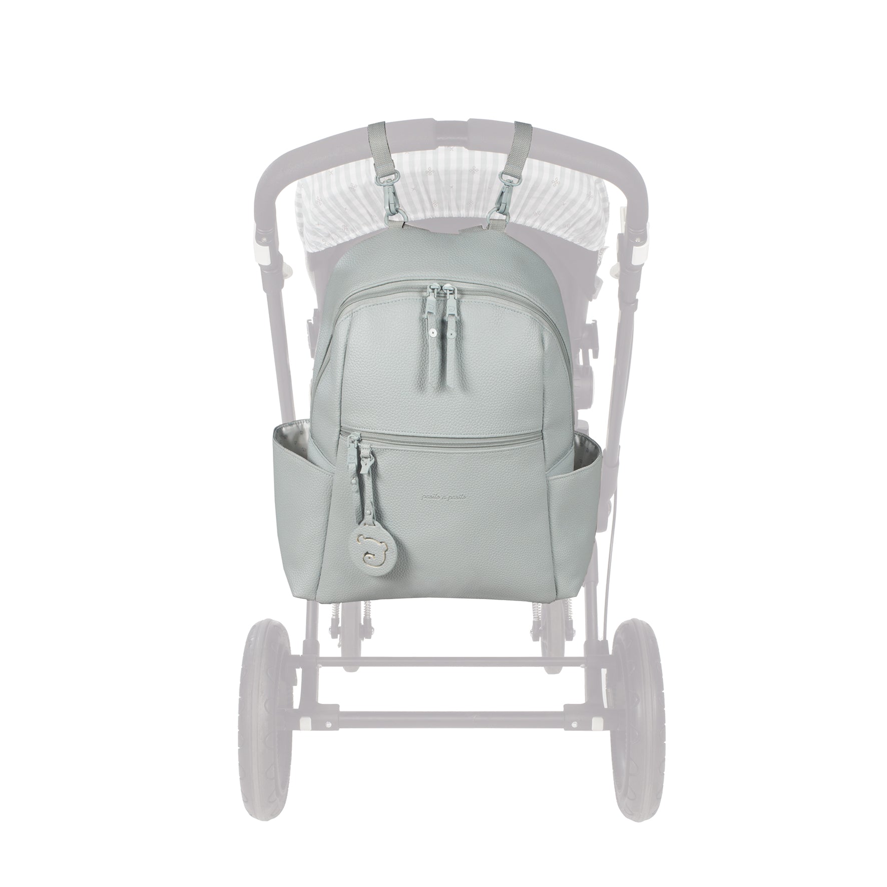 Pasito a Pasito Yummi Green Backpack Diaper Changing Bag
