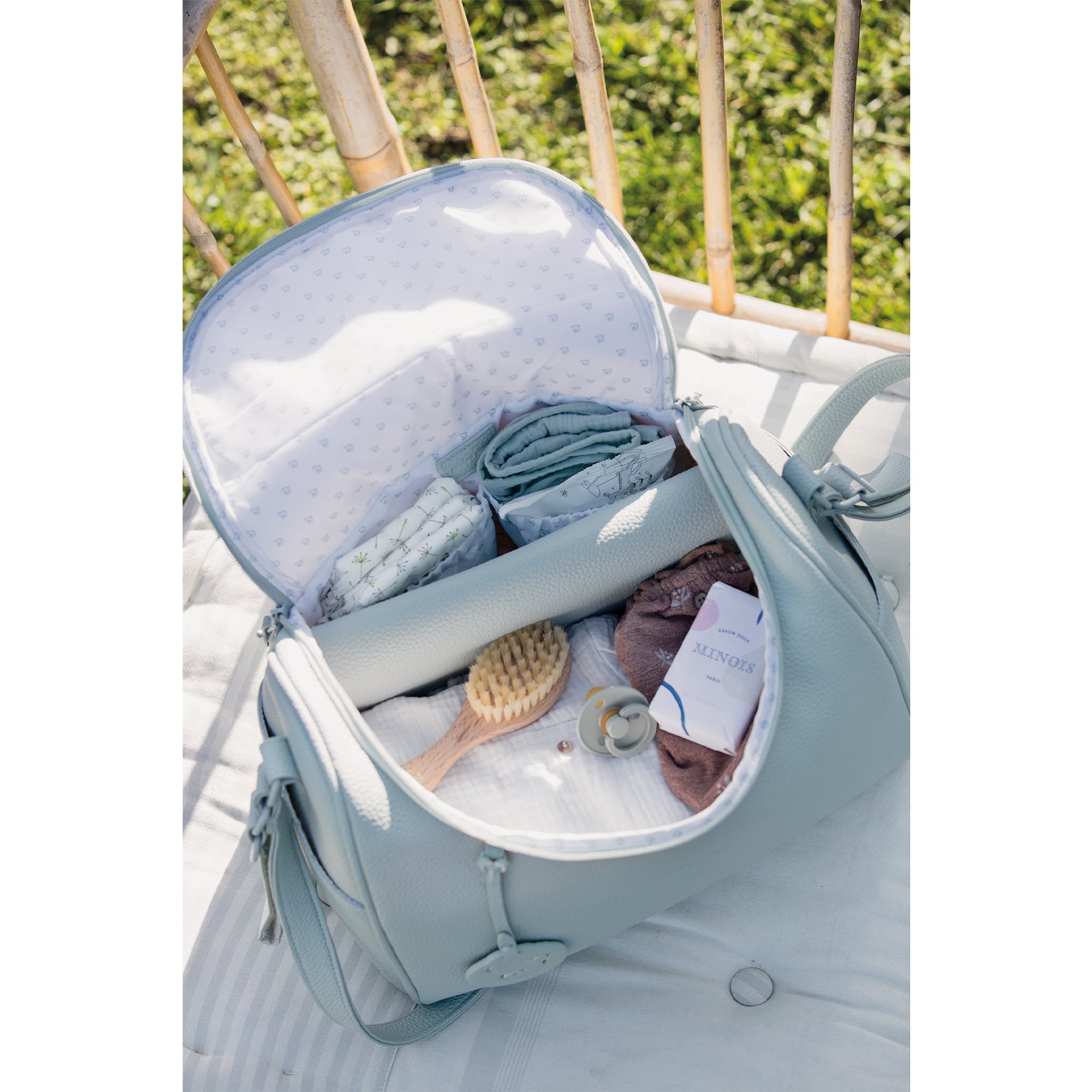 Pasito a Pasito Yummi Green Diaper Changing Bag