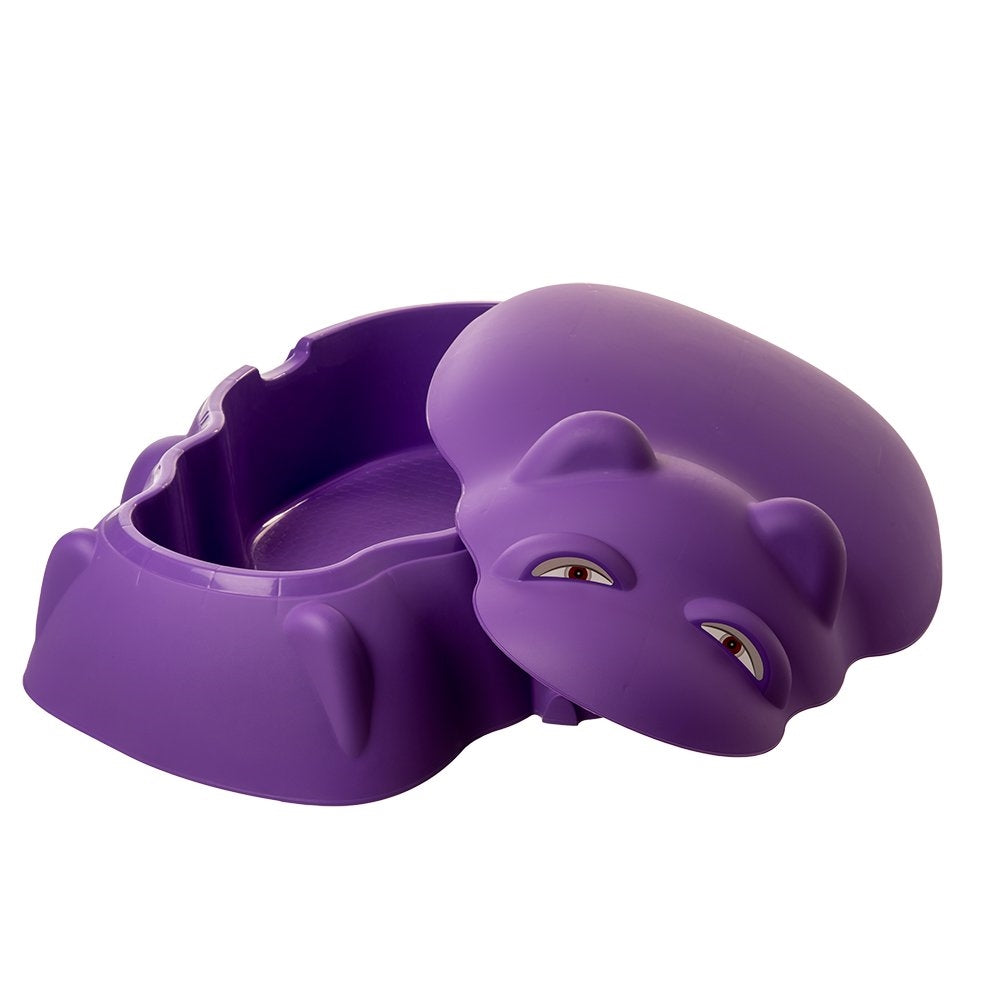Starplay Hippo Pool/Sandpit With Cover - Purple