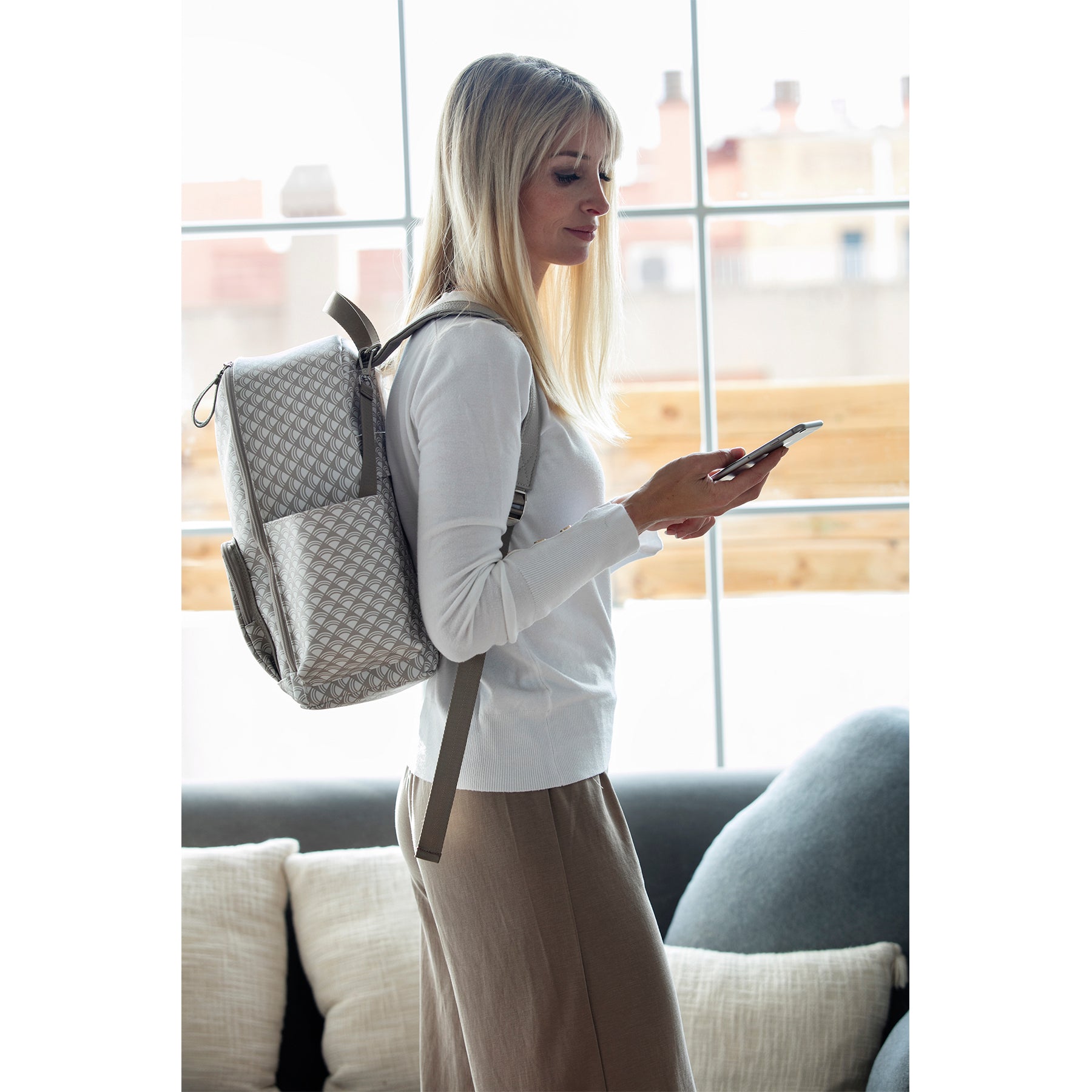 Pasito a Pasito Paris Backpack Diaper Changing Bag