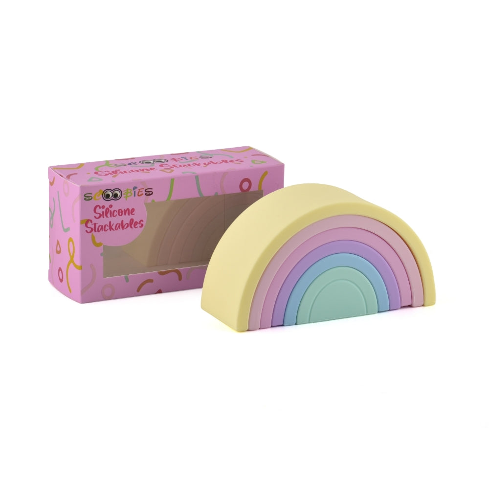 Silicone Stackables- Pastels