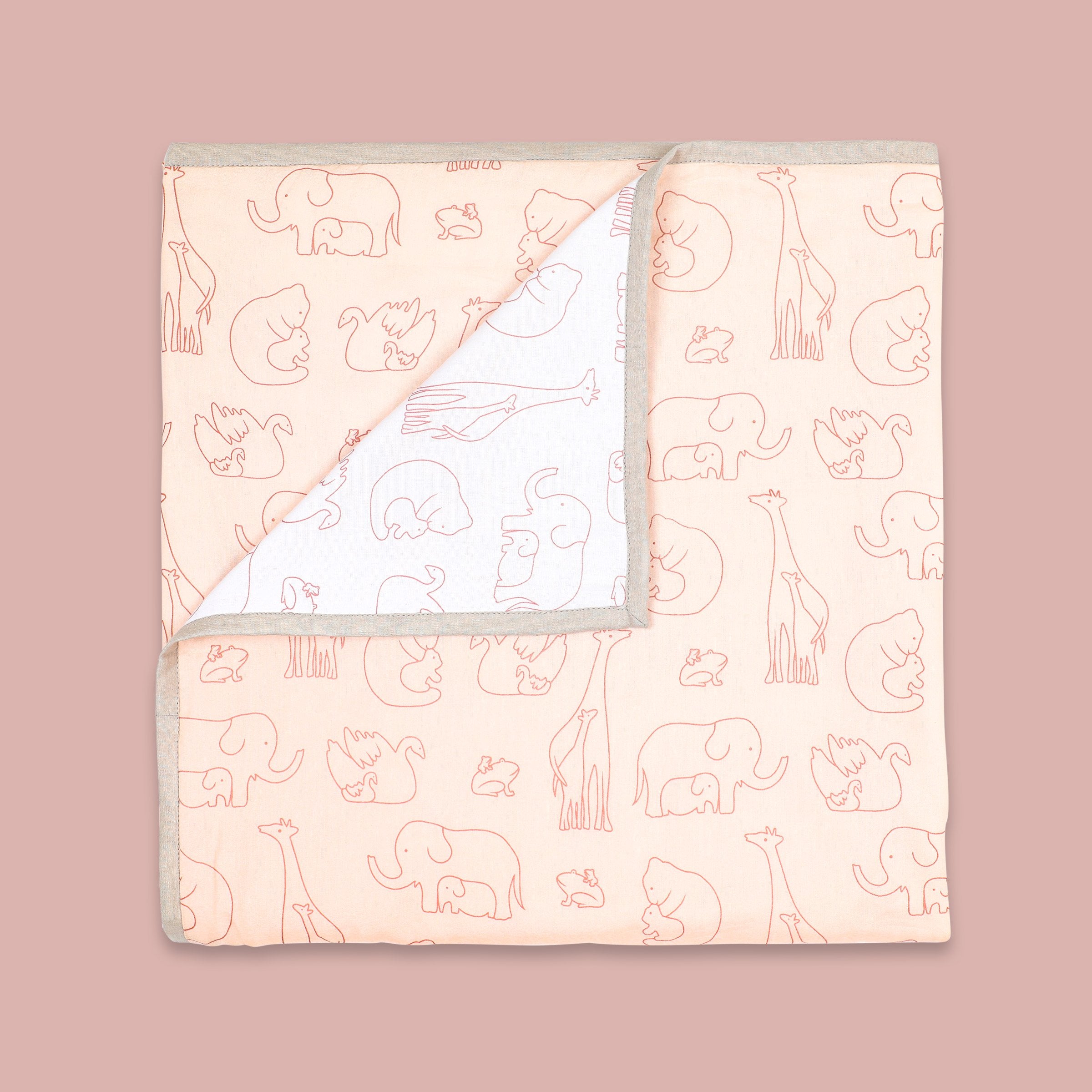 Masilo Organic Dohar Blanket - Always Be My Baby