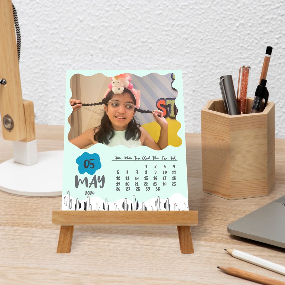 Desk Calender - Personalised Kids