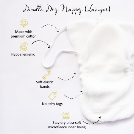 Everyday Essentials Nappy & Vest - Set Of 4