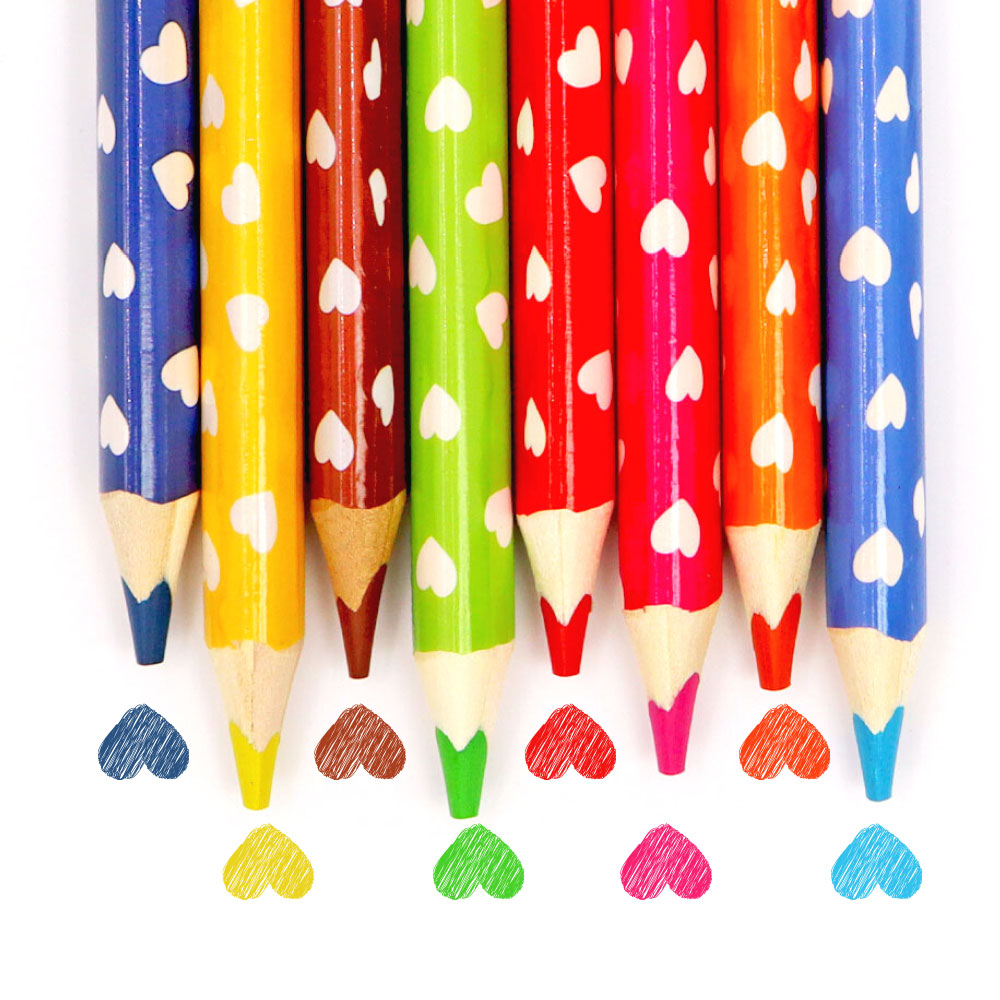 Little Fingers Chunky Colored Pencils (Set Of 8)