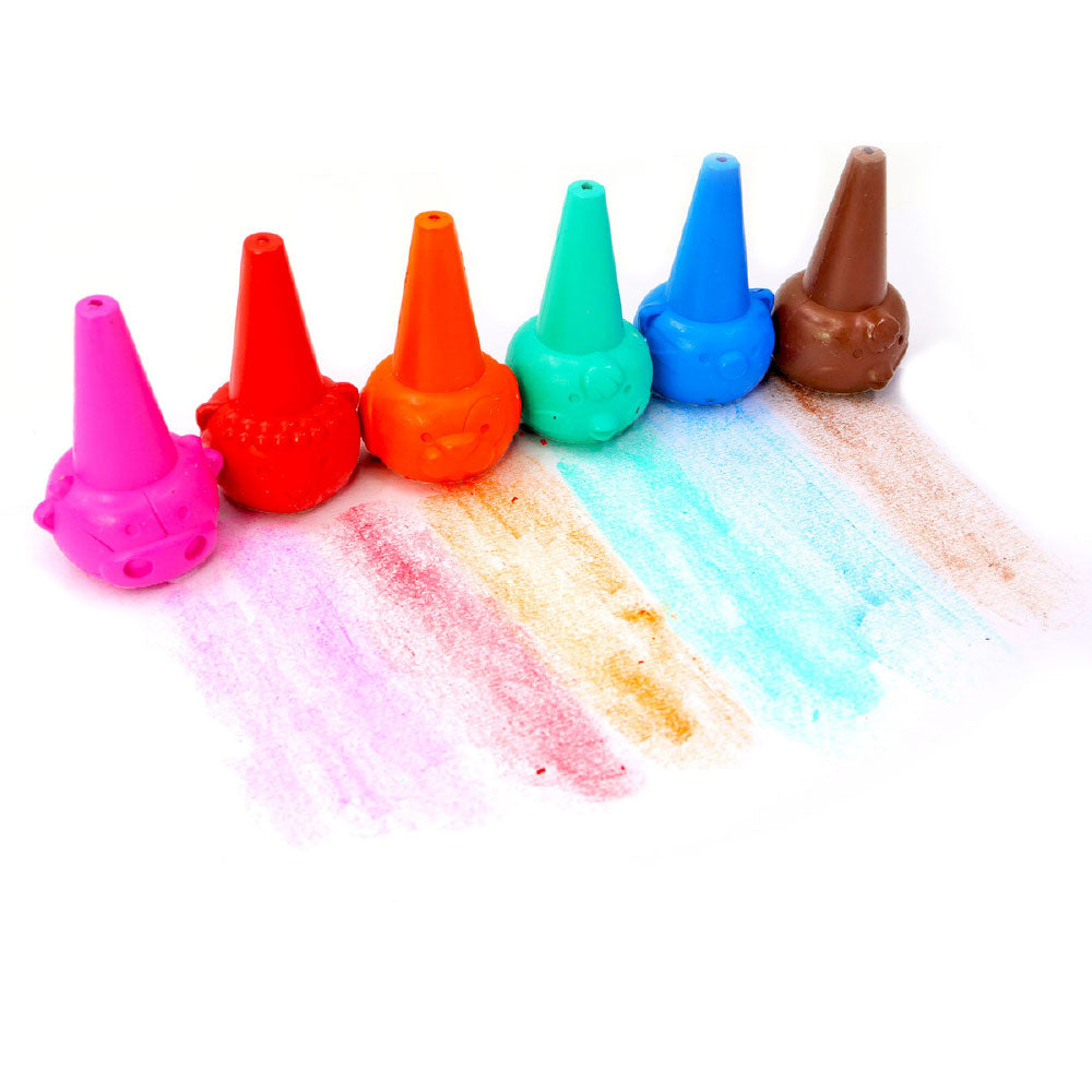 Little Fingers Zoo Buddy Crayons (Set Of 24)