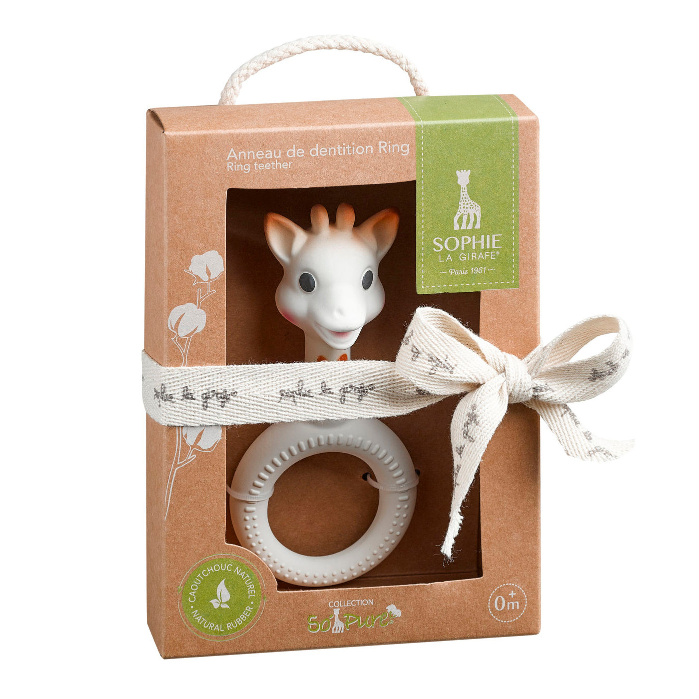 Sophie la Girafe So'Pure Ring Teether – Buy Now at My Baby Babbles