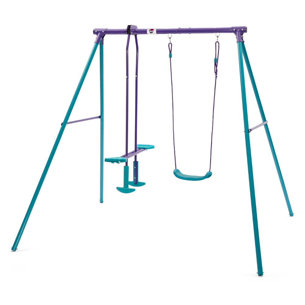 Plum® Helios® Metal Single Swing and Glider Set