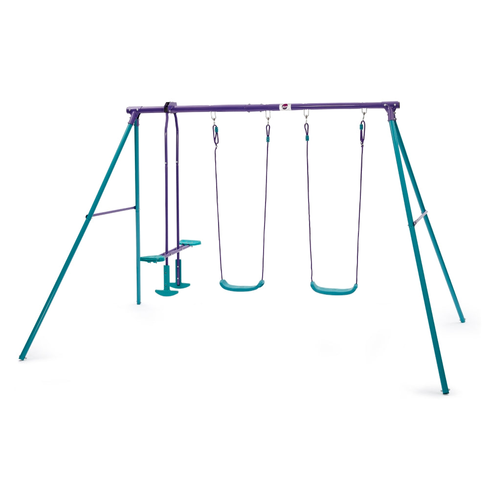 Plum® Metal Jupiter® Double Swing and Glider Set