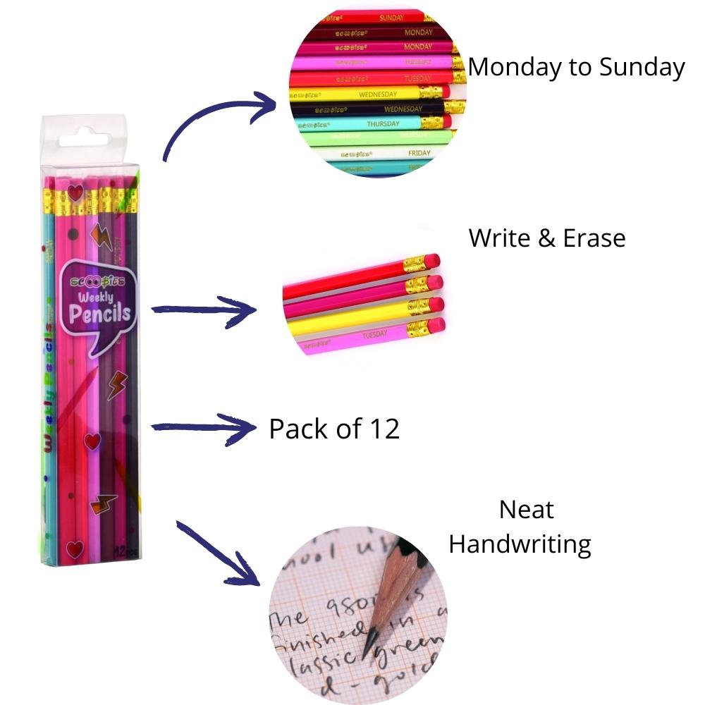 HB Pencils (Pack Of 12)