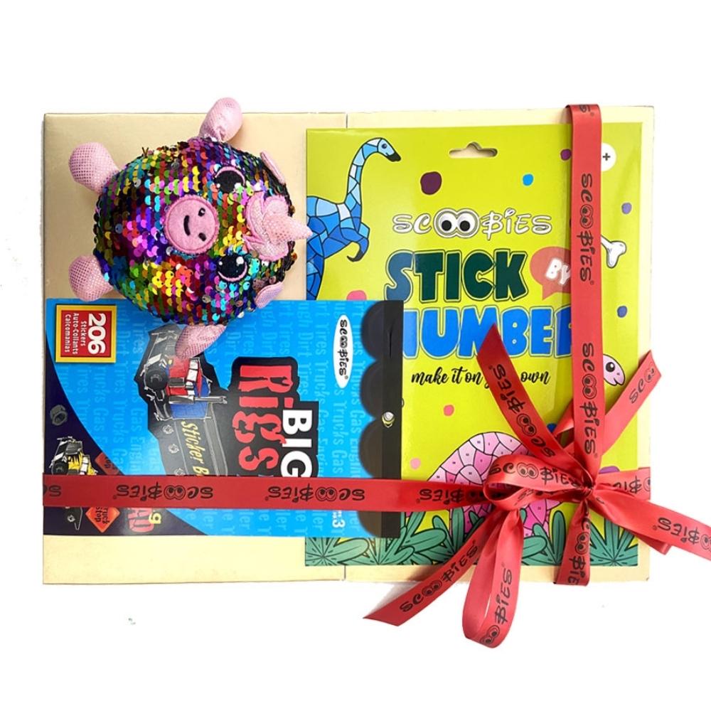 Stickers Love Combo | Fab 3 Goodies | Kids Joy Bundle | Boredom Buster Deal
