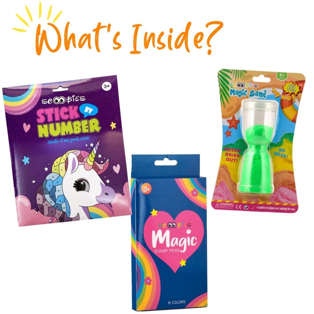 Art & Craft Combo | 3 Super Goodies | Kids Happiness Box | Fab Deal